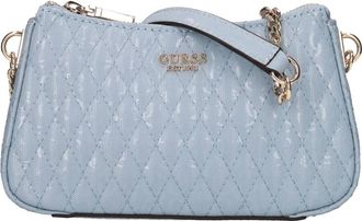 Guess Tassen, Dames, Blauw, ONE Size, Leer, Guess Tassen