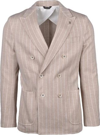 Berry & Brian Polyester/Cotton Jacket - Beige