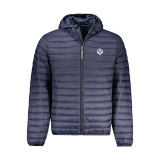 North Sails Blue Polyamide Mens Mens Jacket