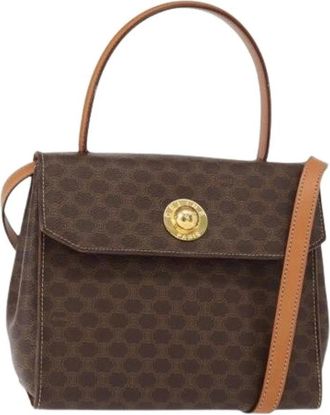 Celine Pre-owned Handbags, female, Brown, Size: ONE SIZE Pre-owned Plastic Handbag