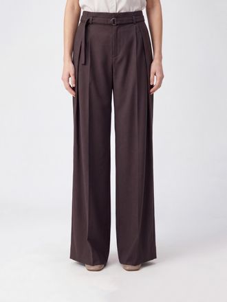 SOLOTRE Pants Woman color Burgundy