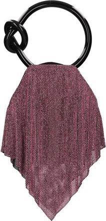 Benedetta Bruzziches Casper Bag - Dames - Handtassen - Roze - ONE Size - Satijn - Tassen