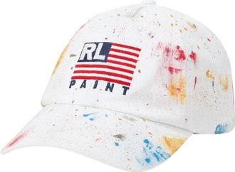 Polo Ralph Lauren Cappellino in cotone con effetto spray - - Accessories - Uomo - Multicolore - ONE SIZE