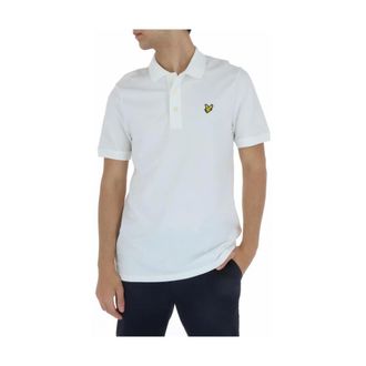 Lyle & Scott Hombre, Camisetas, Blanco, Talla: XL