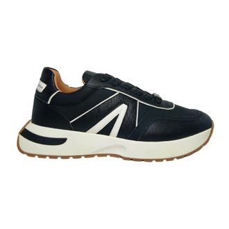 Alexander Smith Sneakers, male, Black, Size: 9 US Pelle Sneaker