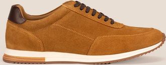 Oswin Hyde Mens Spencer Tan Suede - Brown - Size: 11