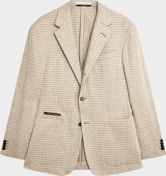 Dunhill Men & apos;s Wool Houndstooth Single-Breasted Sport Coat