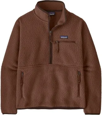Patagonia Retro Pile Marsupial Hoodie f&uuml;r Damen | braun