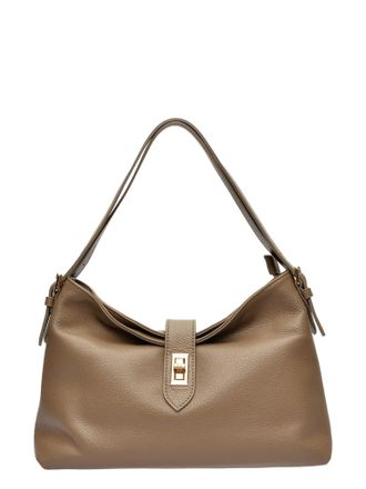 Anna Luchini Beige Rundleer Tas