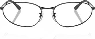 Ray-Ban Demo Oval Unisex Eyeglasses RX3734V 2509 56