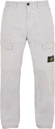 Stone Island Broek met cargo zak - Grijs