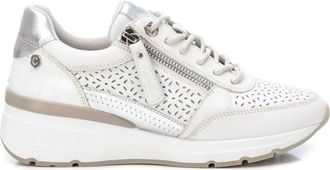 Xti Carmela Collection Womens Leather Casual Sneakers By Xti