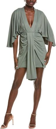 Susana Monaco Susana Monaco Pleated Dolman Wrap Dress