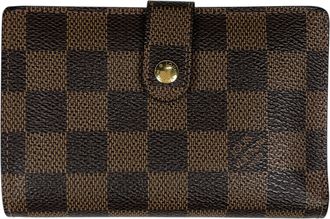 Louis Vuitton Damier Brown Damier Canvas Wallet (Bi-Fold) (Pre-Owned)
