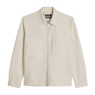 Marc O'Polo Heren, Jassen, Beige, Maat: M Katoen