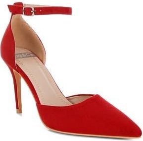 Rag & Co. Dolona Pointed Toe Pump in Red at Nordstrom Rack, Size 9