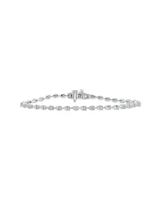 Sabrina Designs 14K 3.22 Ct. Tw. Diamond Tennis Bracelet