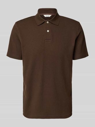 Selected Regular Fit Poloshirt aus Baumwoll-Mix Modell BLAZE in Hellbraun, Gr&ouml;&szlig;e XXL
