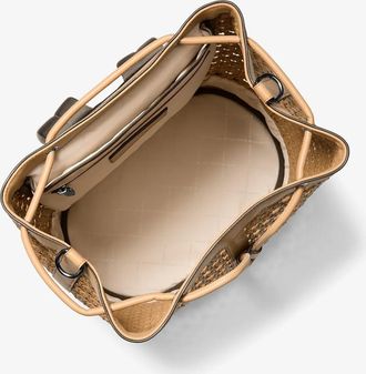 Michael Kors Whitley Medium Hand-Woven Backpack
