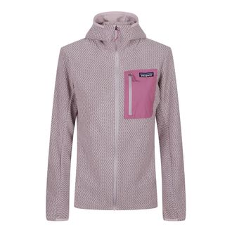 Patagonia R1 Air Full-Zip Hoody - Dames - Fleece jassen - Paars - XS - Polyester - Fitness