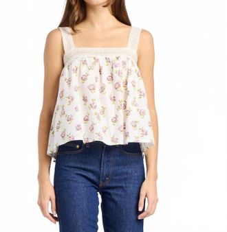Mille Sasha Top In Rose Block
