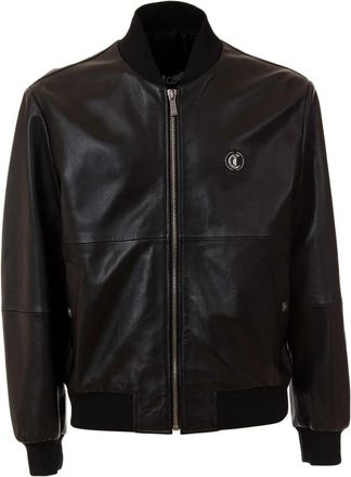 Just Cavalli Jassen Zwart - Heren - Leren en Su&egrave;de Jassen - Zwart - S - Jassen