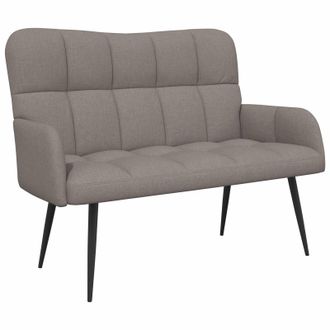 vidaXL Sof&aacute; De 2 Plazas Topo 115 X 61 X 87 Cm Tela Vidaxl