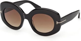 Tom Ford Tf 1346 Claudette-02 - unisex - Zonnebrillen - Zwart - ONE Size - Accessoires