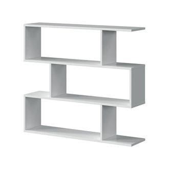 Calicosy Athena 3-Tier Shelf, 110Cm Wide in White