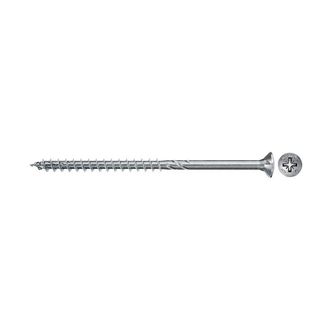 Fischer 200x Power-fast Ii Fpf Ii Czp 6 X 80 Mm Bc Cabeza Avellanada Con Ranura En Cruz Pz3 Rosca Parcial Galvanizado Pasivado Azul - 670526