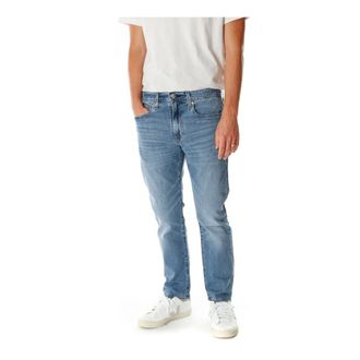 Levi's Heren, Jeans, Blauw, Maat: W30 L34 Katoen
