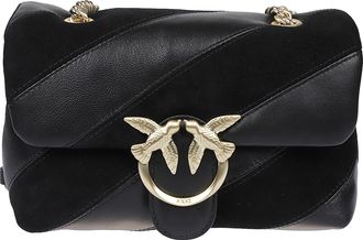 Pinko Crossbody Bag With Metal Logo