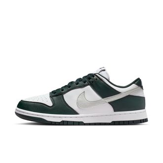 Nike Womens Dunk Low Shoes in Green | IO7450-364
