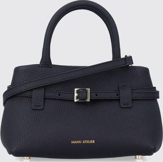 Manu Atelier Mini borsa a mano Le Cambon 20 in pelle di vitello a grana