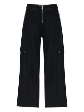 Jil Sander Pantaloni con zip - Nero