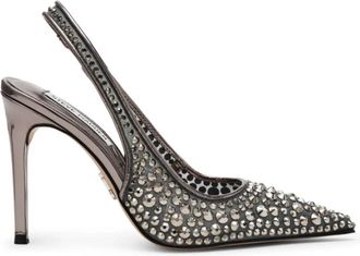 Steve Madden Reyes Pump - Dames - Schoenen - Grijs - Maat: 39 EU Synthetisch