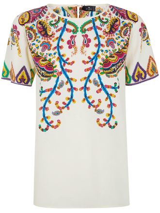 Etro Printed Classic T-Shirt