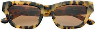Freyrs Eyewear Aurora Cat Eye Sunglasses in Milky Tortoise at Nordstrom
