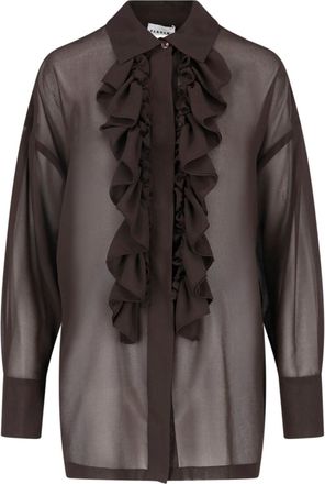 P.A.R.O.S.H. Camicia Con Rouches
