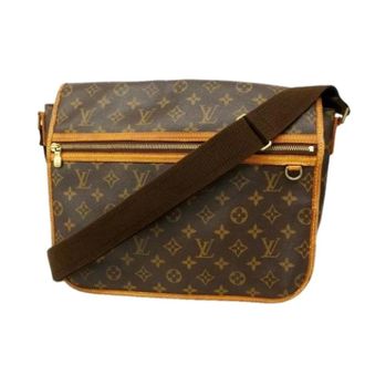 Louis Vuitton Pre-owned Cross Body Bags, female, Brown, Size: ONE SIZE Pre-owned Monogram Messenger Bosphore GM Shoulder Bag