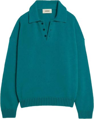 A Paper Kid Hombre, Jerseys, Azul, Talla: M