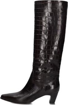 Lina Locchi Schoenen, Dames, Bruin, 40 EU, Wol, Elegante Mw 508 Laarzen voor Vrouwen