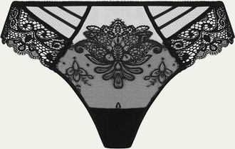 Lise Charmel Diva Glamour Embroidered Italian Briefs