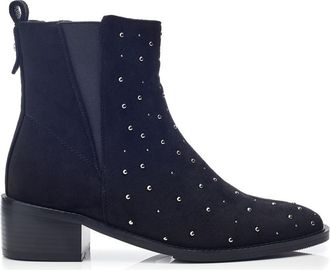 Moda in Pelle Moda in Pelle Womens Pernelle Black Boots Faux Leather - Size EU 36