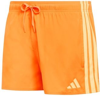 adidas 3 Stripes Bold Short 3 Badehose f&uuml;r Herren | orange