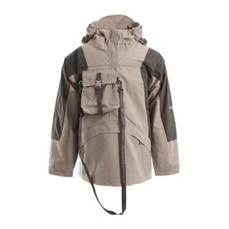 The North Face Lichtgewicht Anorak Jas - Heren - Fleece jassen - Grijs - XL - Katoen - Fitness