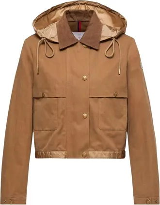 Moncler Donna, Giacche, Marrone, M, new