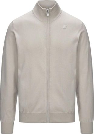 K-Way Heren, Truien, Beige, Maat: 2XL Katoen
