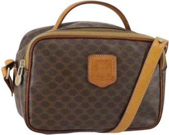 Celine Pre-owned Cross Body Bags, female, Brown, Size: ONE SIZE Pre-owned Plastic Crossbody Bag