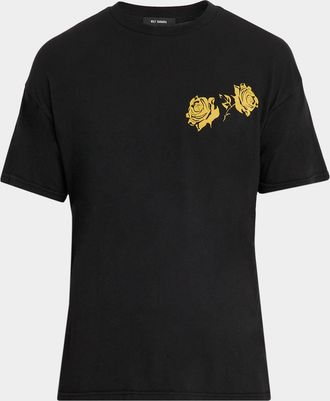 Willy Chavarria Mens Buffalo Graphic T-Shirt